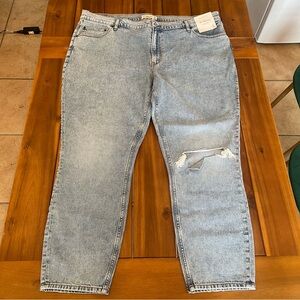 Abercrombie & Fitch Light Blue High Rise Skinny Jeans